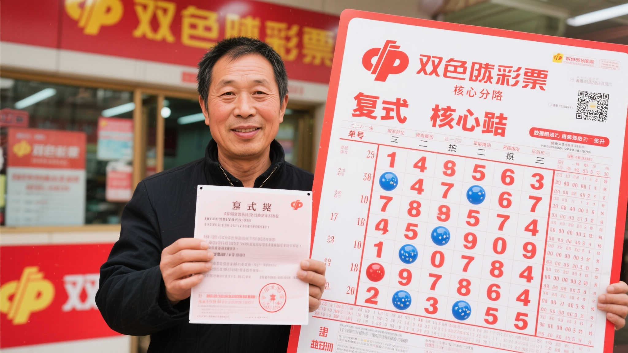 技术派彩民巧用复式票揽获双色球586万 坚持铸就成功